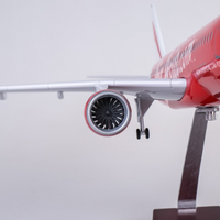 Thumbnail for Air Asia A320Neo Airplane Model (47CM)