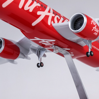 Thumbnail for Air Asia A320Neo Airplane Model (47CM)