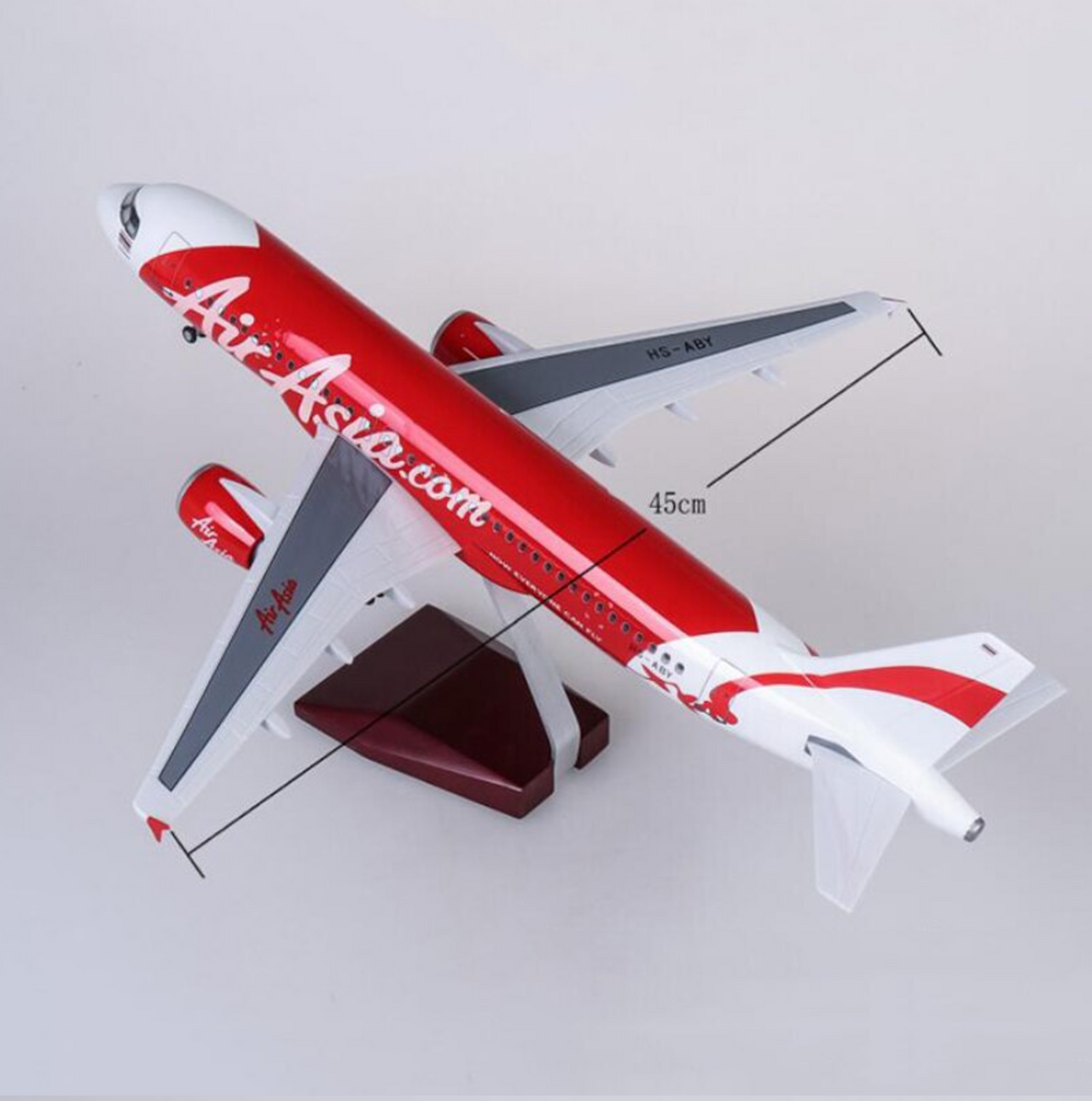Air Asia A320Neo Airplane Model (47CM)