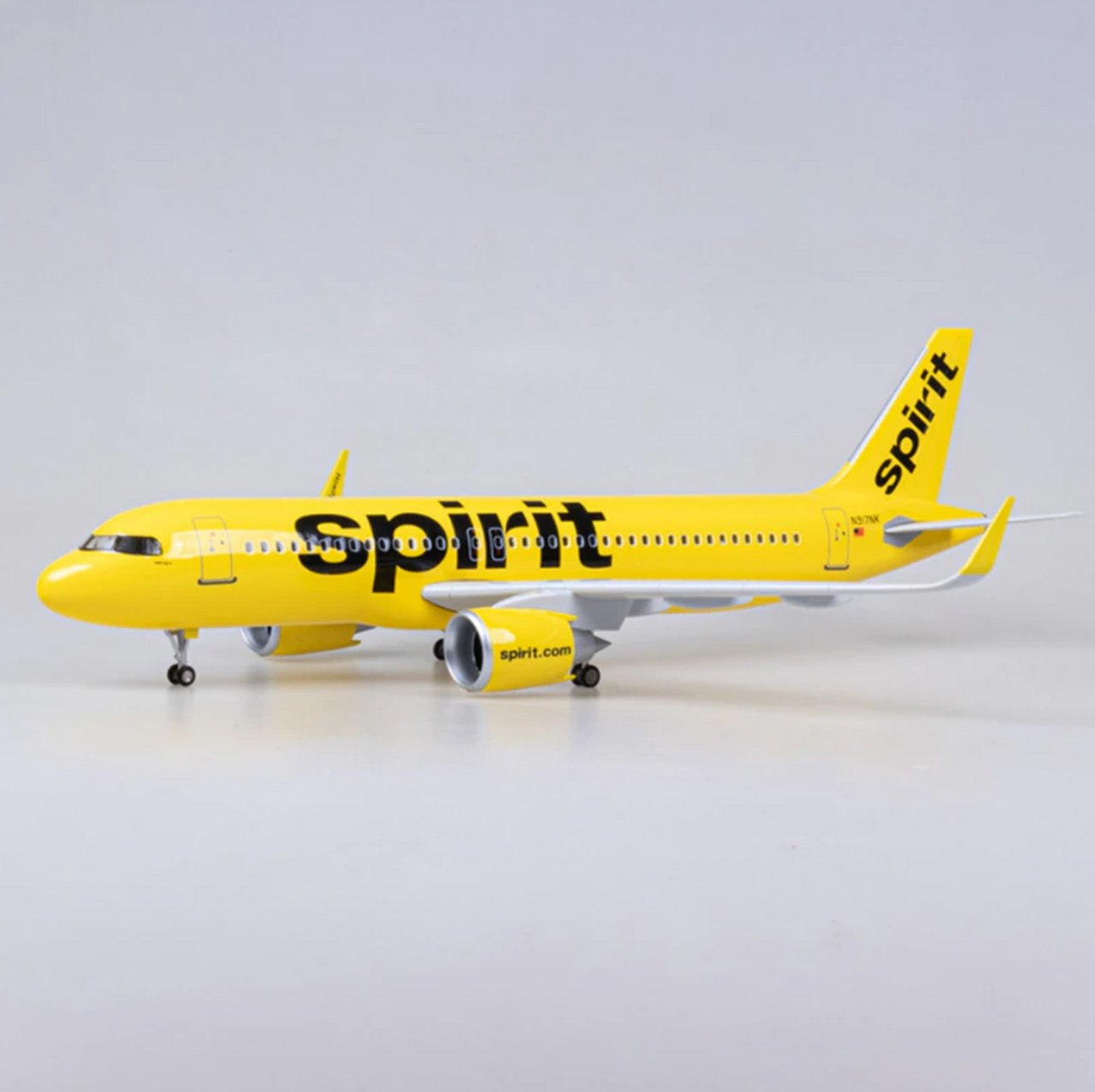 Spirit Airbus A320Neo Airplane Model (47CM)