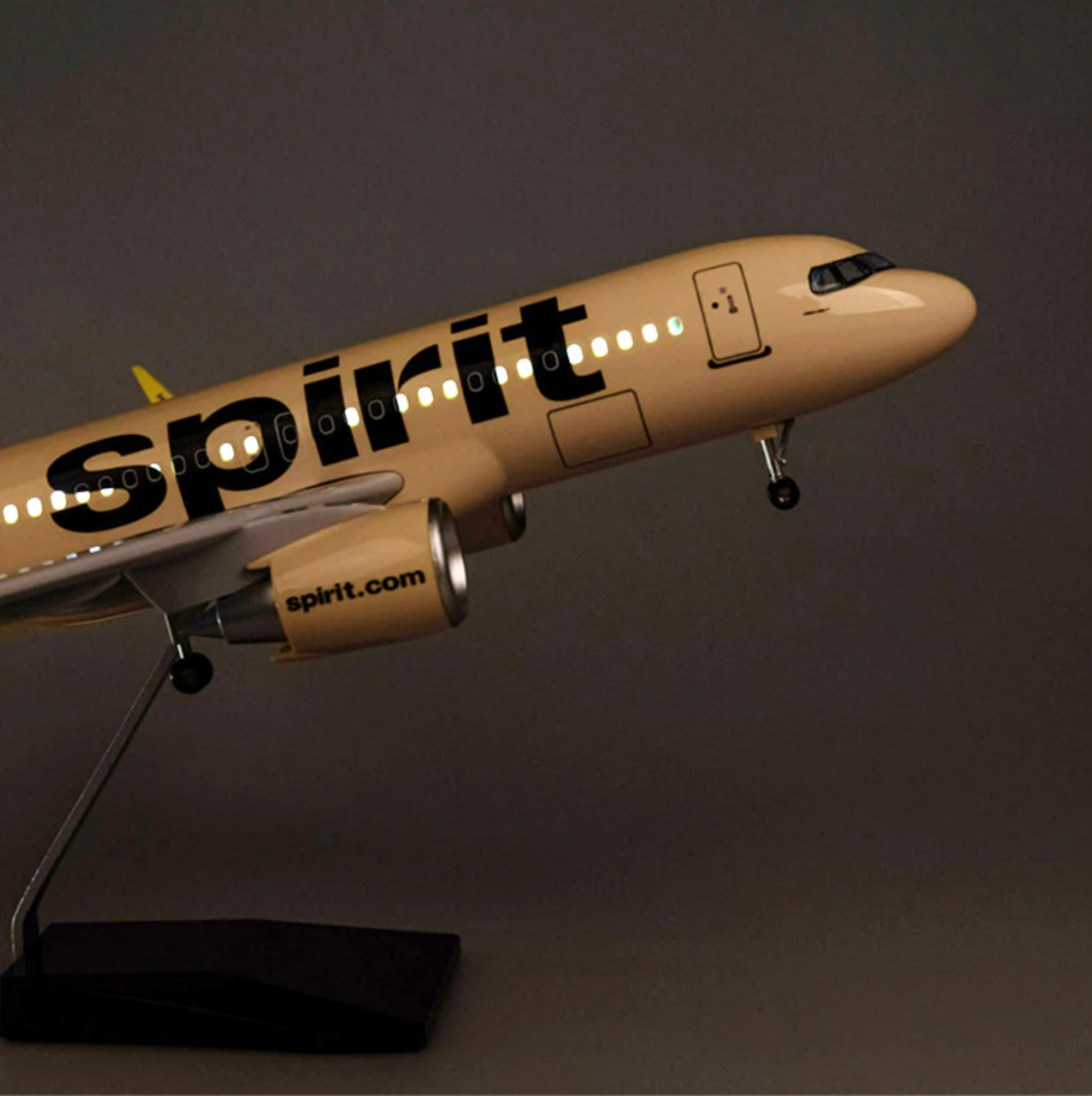 Spirit Airbus A320Neo Airplane Model (47CM)