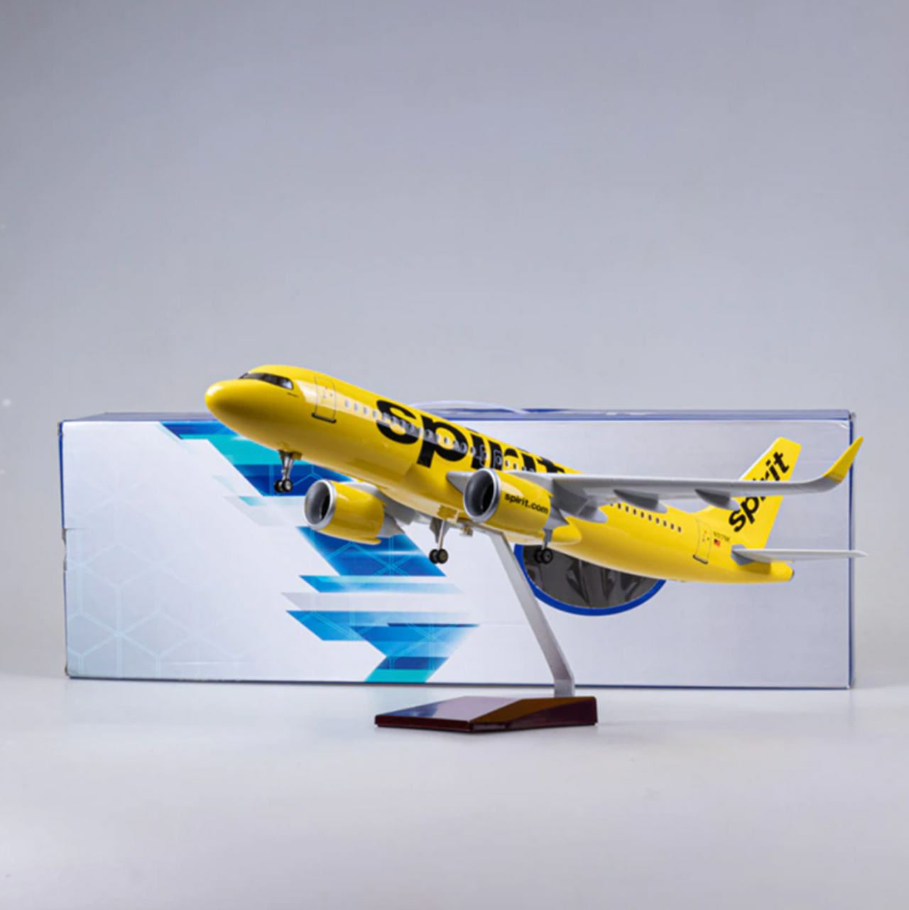 Spirit Airbus A320Neo Airplane Model (47CM)