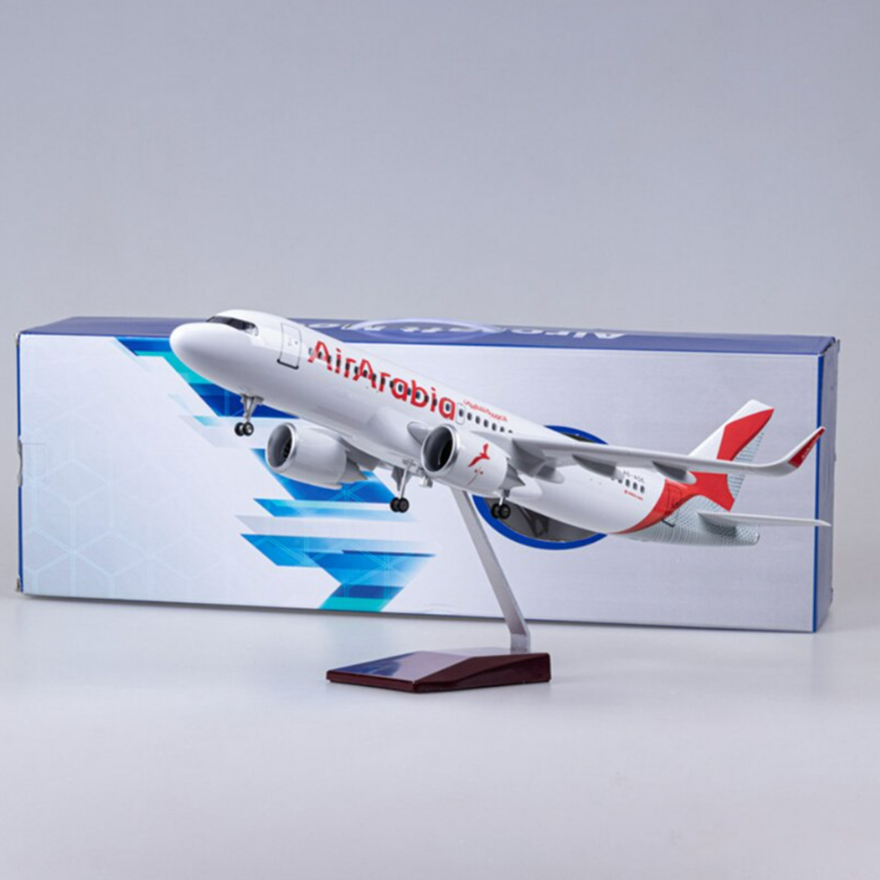 Air Arabia Airbus A320Neo Airplane Model (47CM) – Aviation Shop