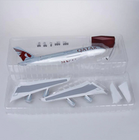 Thumbnail for Qatar Airways Airbus A380 Airplane Model (1/160 Scale)