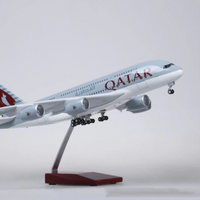 Thumbnail for Qatar Airways Airbus A380 Airplane Model (1/160 Scale)