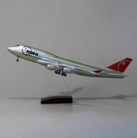Thumbnail for NWA Northwest Boeing 747 Airplane Model (47CM)