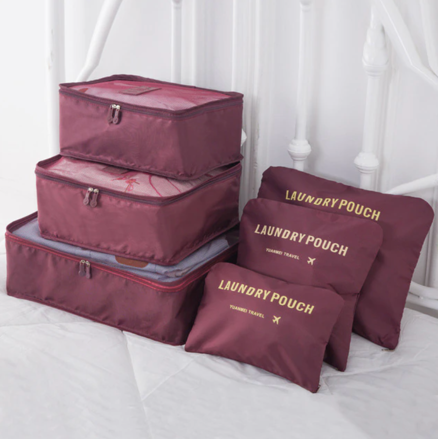 Super Travellers Set (6 Pieces) Organizer & Storage Bags