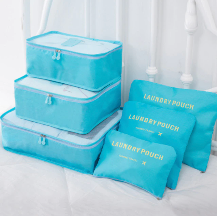 Super Travellers Set (6 Pieces) Organizer & Storage Bags