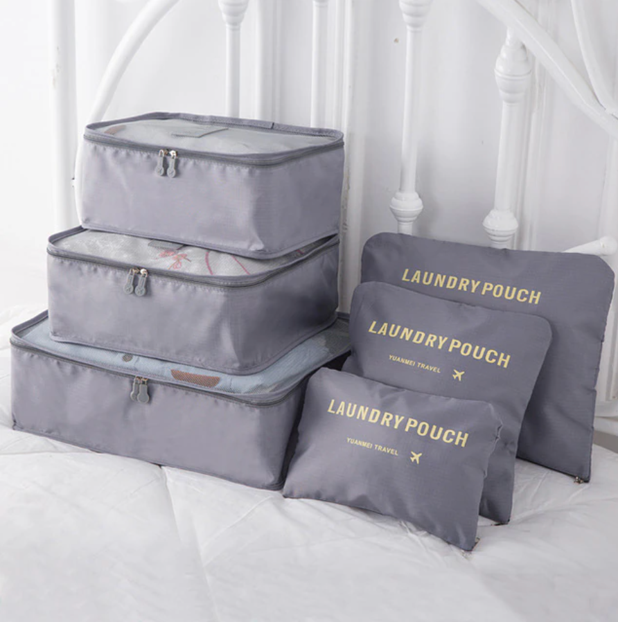 Super Travellers Set (6 Pieces) Organizer & Storage Bags