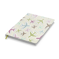 Thumbnail for Seamless 3D Airplanes Designed Notebooks