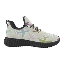 Thumbnail for Seamless 3D Airplanes Designed Sport Sneakers & Shoes (WOMEN)