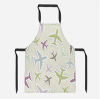Thumbnail for Seamless 3D Airplanes Designed Kitchen Aprons