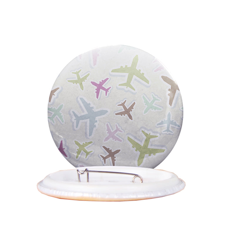 Seamless 3D Airplanes Designed Pins