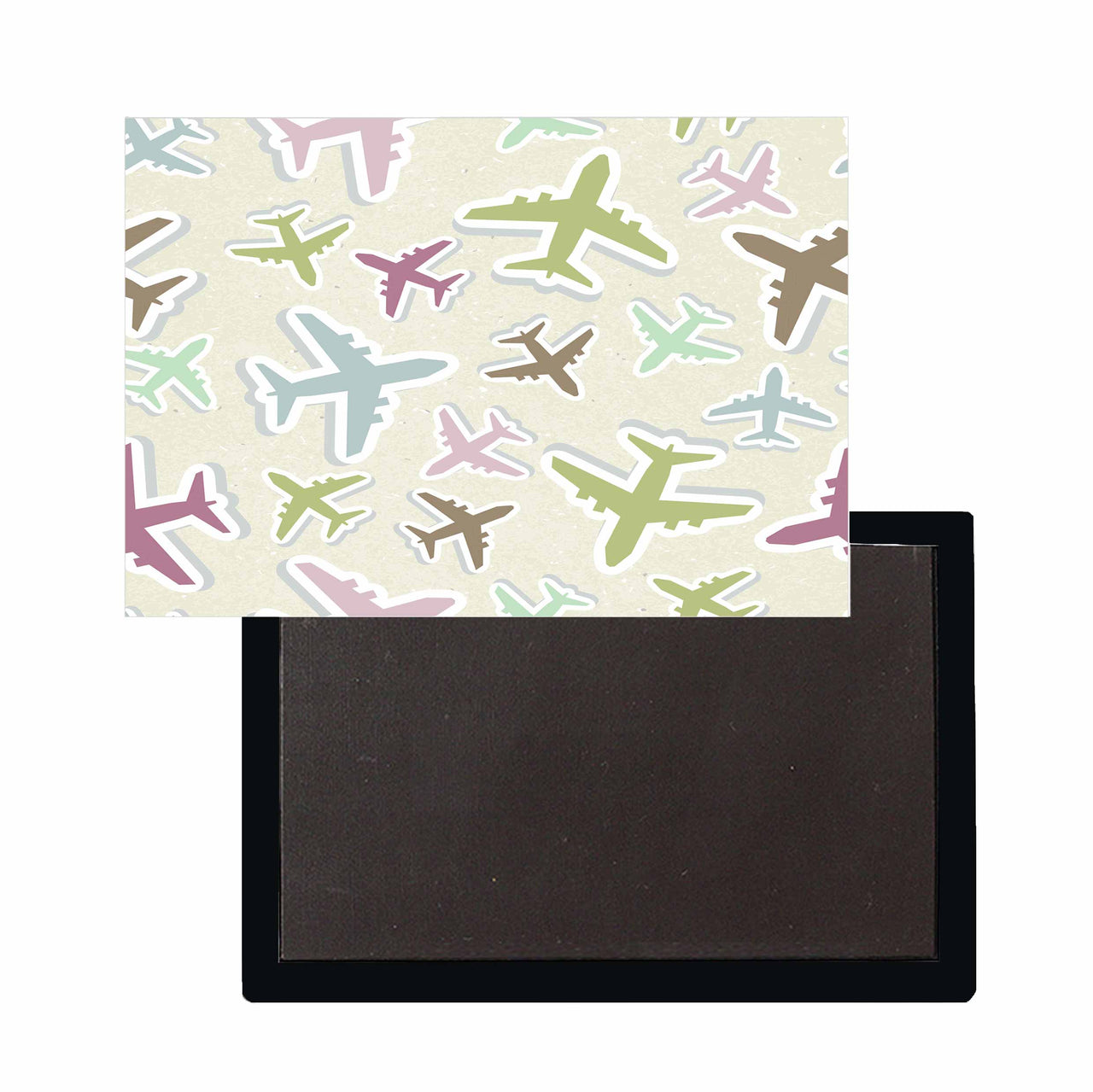 Seamless 3D Airplanes Designed Magnets