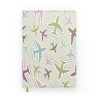 Thumbnail for Seamless 3D Airplanes Designed Notebooks