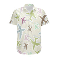 Thumbnail for Seamless 3D Airplanes Designed 3D Shirts