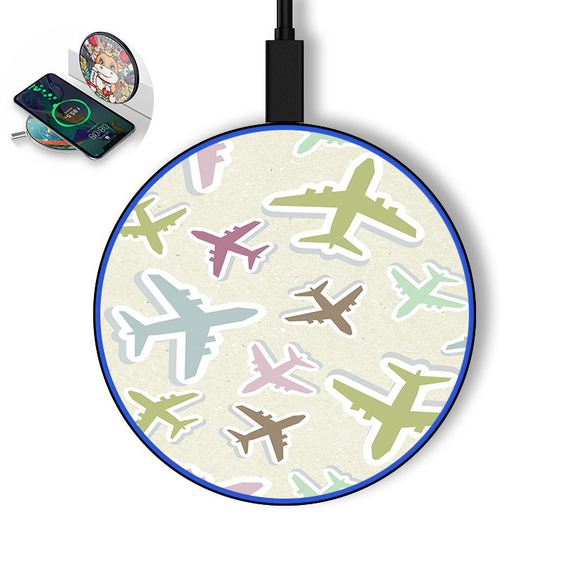 Seamless 3D Airplanes Designed Wireless Chargers