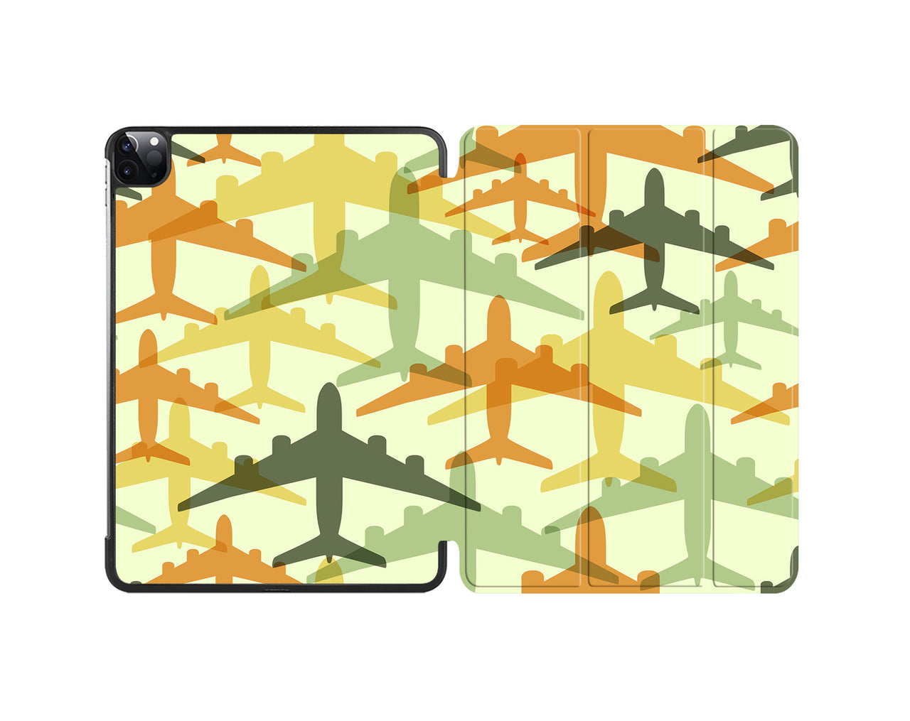 Seamless Colourful Airplanes Designed iPad Cases