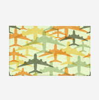 Thumbnail for Seamless Colourful Airplanes Designed Door Mats
