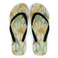 Thumbnail for Seamless Colourful Airplanes Designed Slippers (Flip Flops)