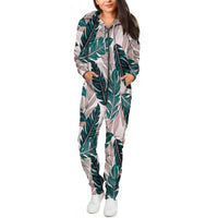 Thumbnail for Seamless Palm Leafs Designed Jumpsuit for Men & Women