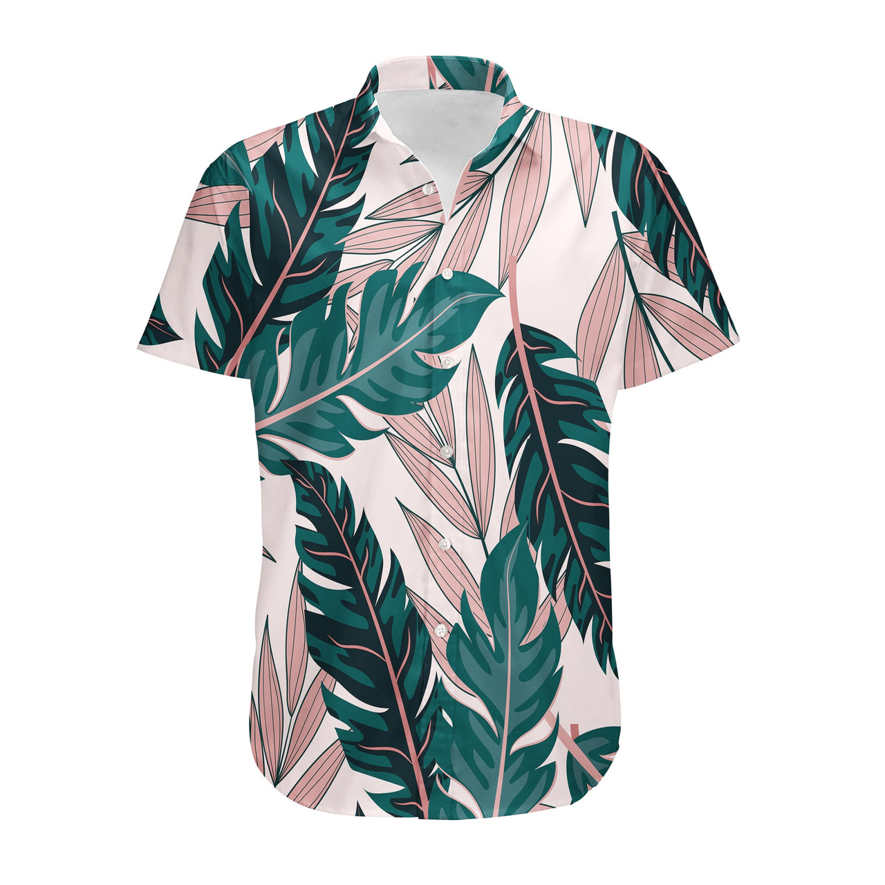 Seamless Palm Leafs Designed 3D Shirts