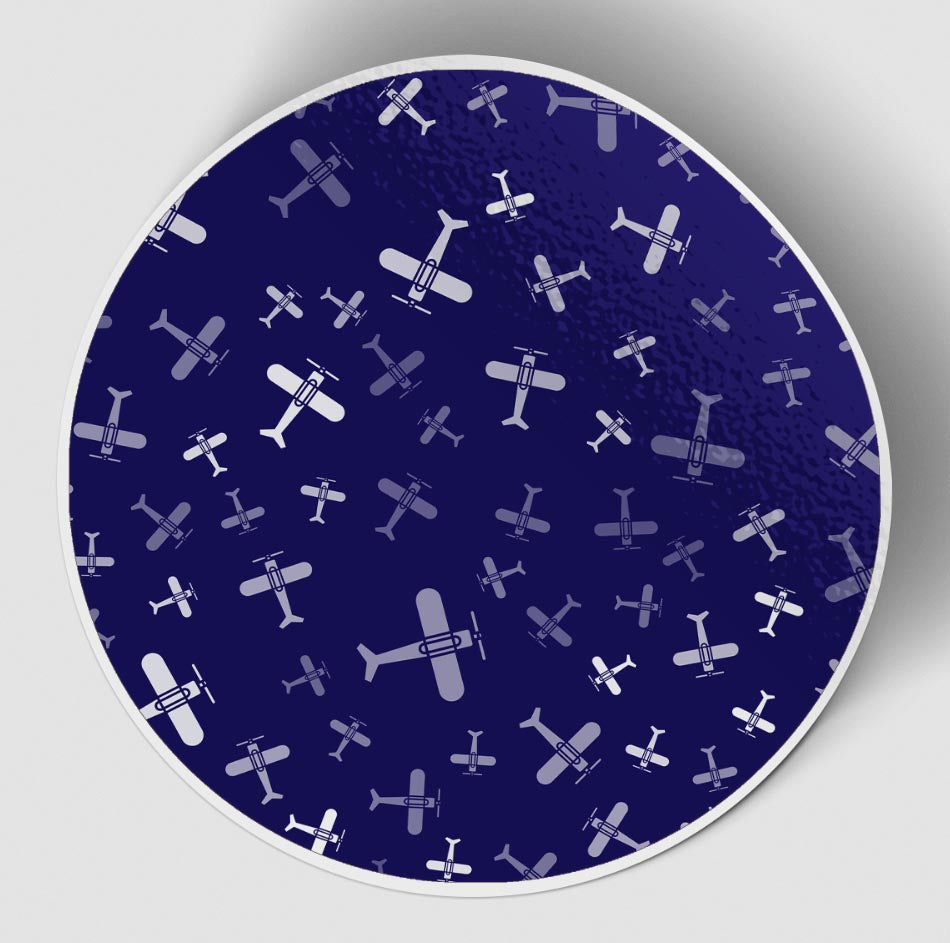 Seamless Propellers Designed Stickers