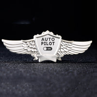 Thumbnail for Auto Pilot ON Designed Badges