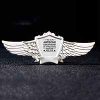 Thumbnail for I am an Awesome Girlfriend Designed Badges