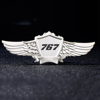 Thumbnail for 767 Flat Text Designed Badges