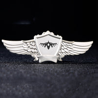 Thumbnail for Fighting Falcon F16 Silhouette Designed Badges