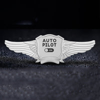 Thumbnail for Auto Pilot ON Designed Badges