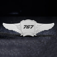 Thumbnail for 767 Flat Text Designed Badges