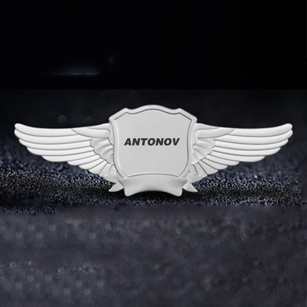 Antonov & Text Designed Badges