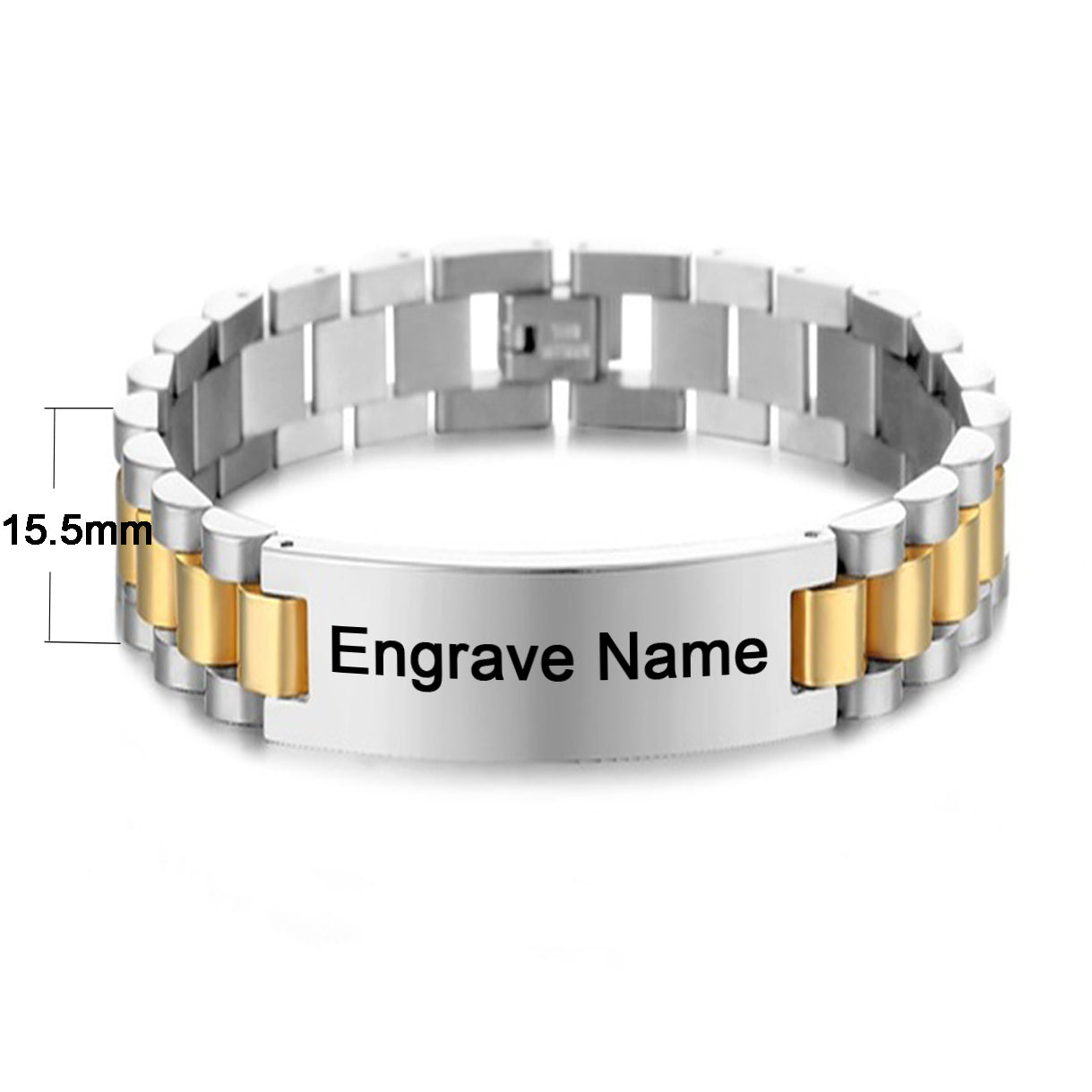 Super Quality Customizable Stainless Steel Chain Bracelets