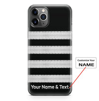 Thumbnail for Silver Pilot Epaulette Designed (Customizable) iPhone Cases