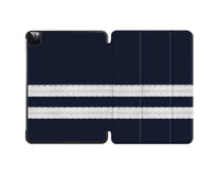Thumbnail for Customizable Silver Pilot Epaulettes (2 Lines) Designed iPad Cases