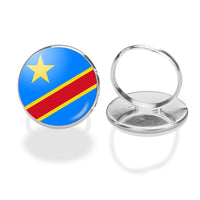 Thumbnail for Democratic Republic of congo Flag Designed Rings