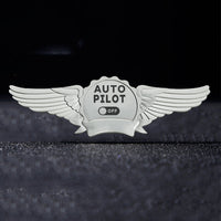 Thumbnail for Auto Pilot Off Designed Badges