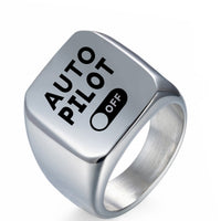 Thumbnail for Auto Pilot Off Designed Men Rings