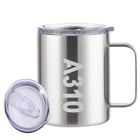 Thumbnail for A310 Text Designed Stainless Steel Laser Engraved Mugs