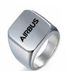 Airbus & Text Designed Men Rings
