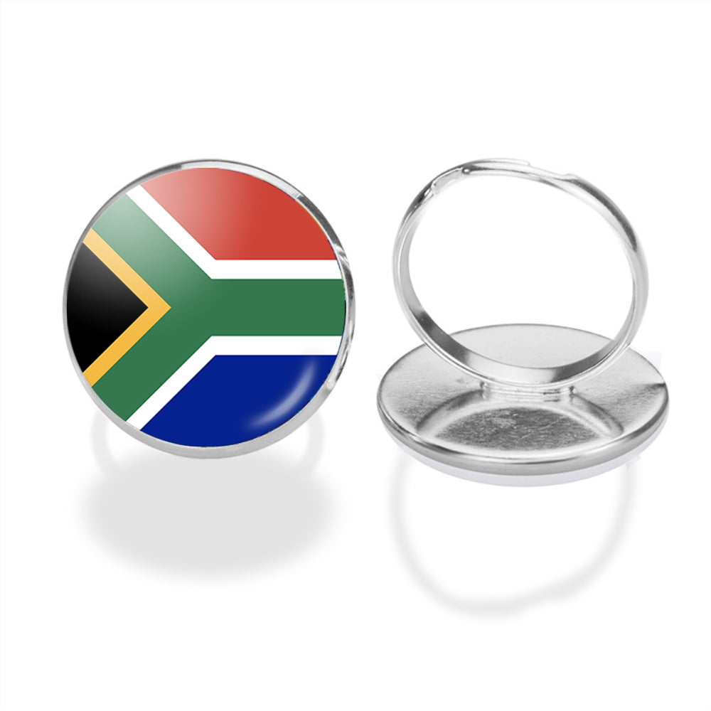 South Africa Flag Designed Rings
