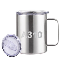 Thumbnail for A310 Flat Text Designed Stainless Steel Laser Engraved Mugs
