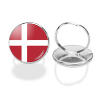 Thumbnail for Denmark Flag Designed Rings