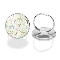 Thumbnail for Seamless 3D Airplanes Designed Rings