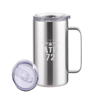 Thumbnail for ATR-72 & Plane Designed Stainless Steel Beer Mugs