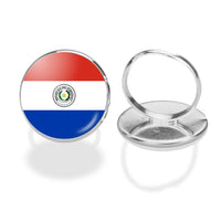 Thumbnail for Paraguay Flag Designed Rings