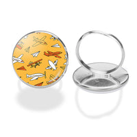 Thumbnail for Super Drawings of Airplanes Designed Rings