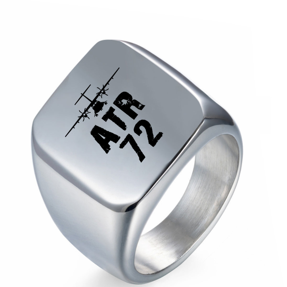 ATR-72 & Plane Designed Men Rings